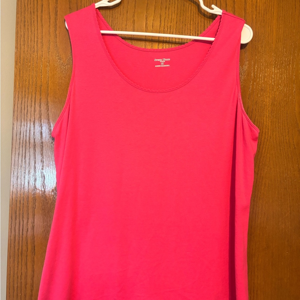 Studio Works Vibrant Pink Tank Top
